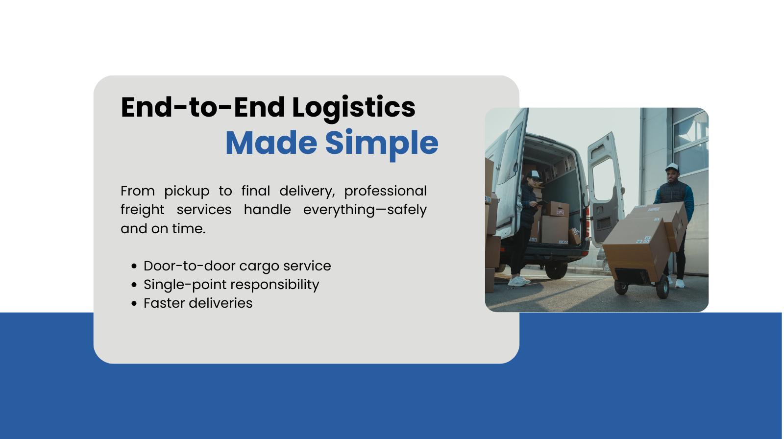 door to door cargo service