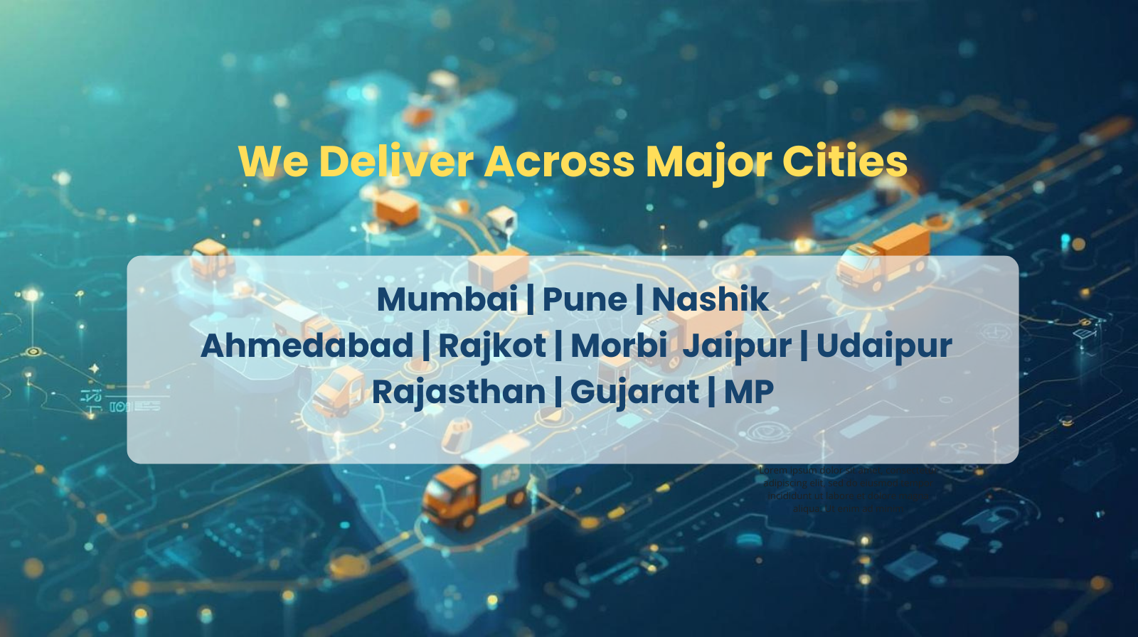 cargo and logistics services