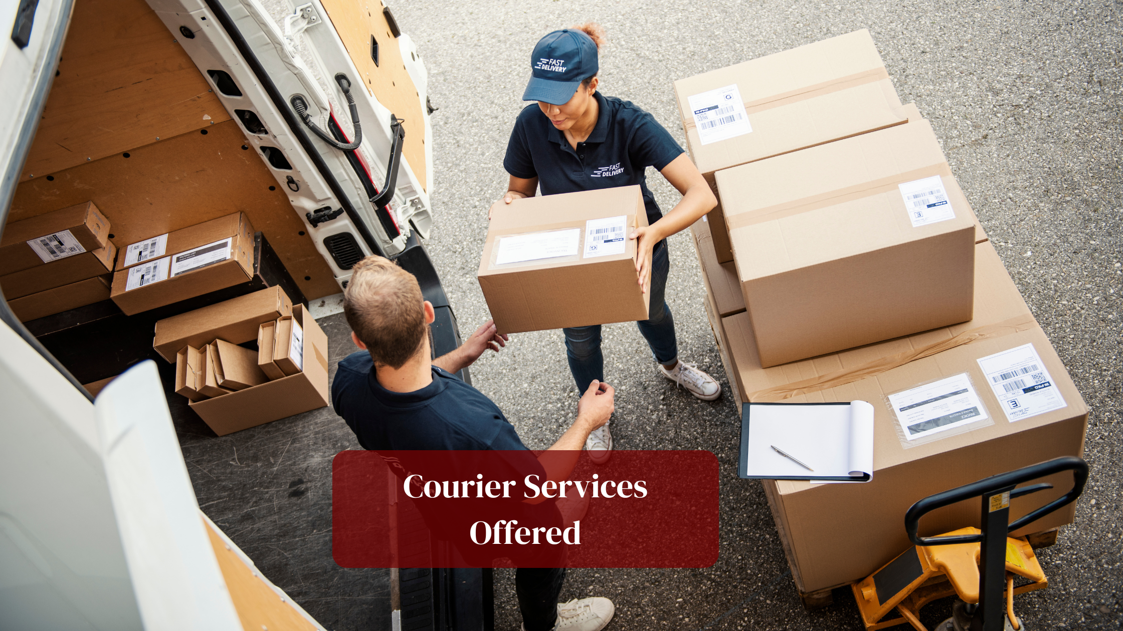 Courier and parcel delivery services in Gujarat