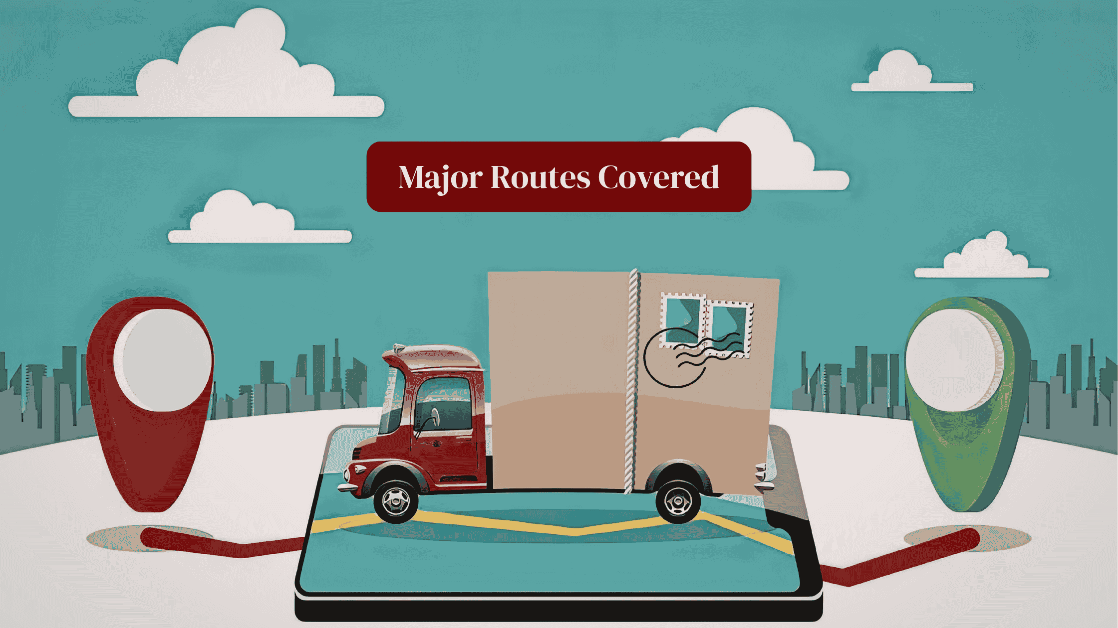 Gujarat cargo transport routes map